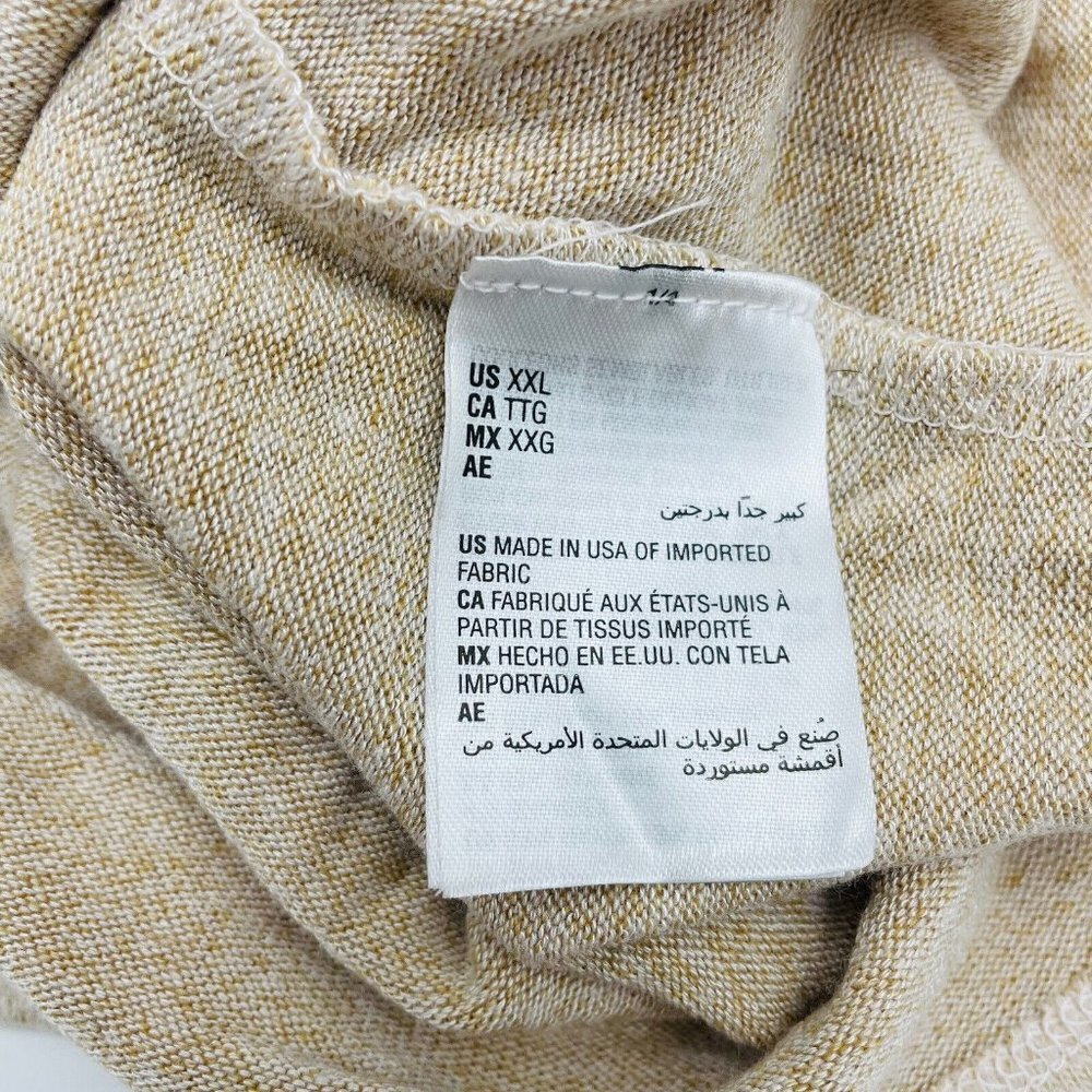Alfani Womens Size XXL Cropped Ultra-Soft Pajama Tank Top in Oatmeal $35 1601 - Picture 6 of 7